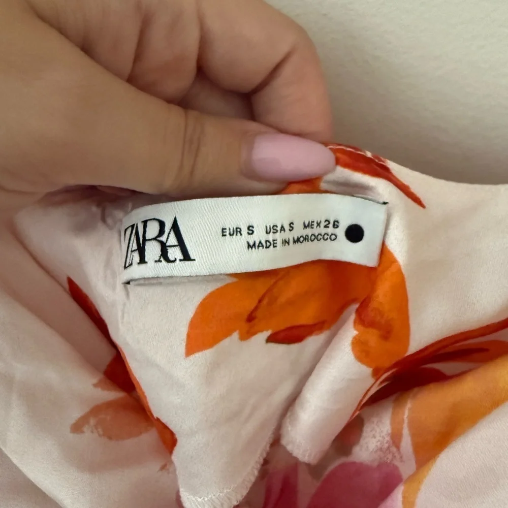 Zara Floral Slip Dress